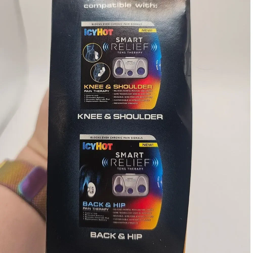 NEW Icy Hot Smart Relief Knee & Shoulder Refill Pads (2‎ pads)